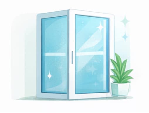 Interior glass cleaning